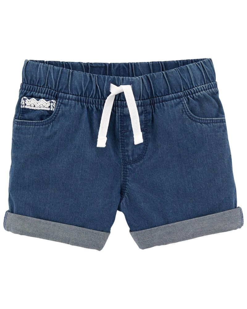 Shorts Pull-On Denim Shorts Carter's 18 y 24 Meses