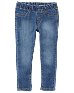 Jeans Pull-On Jeggings In Cornwall Wash / Jeggings sin cordones en lavado Cornwall 4 Años